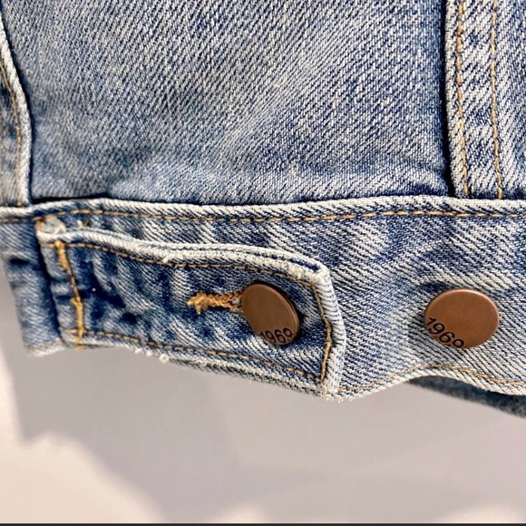 GAP blue jean jacket size XS - Picture 6 of 7